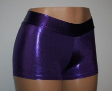 ADULT BOOTY SHORTS, HOLOGRAM MINI DOT, 17 COLORS, DANCE GYM EDM FESTIVAL COSPLAY