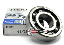 KOYO 63/28 C3 Deep Groove Ball Bearing, Open Type, No Seals 28x68x18 mm