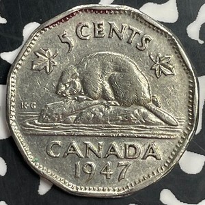 Canada 5 Cents 1947 | eBay