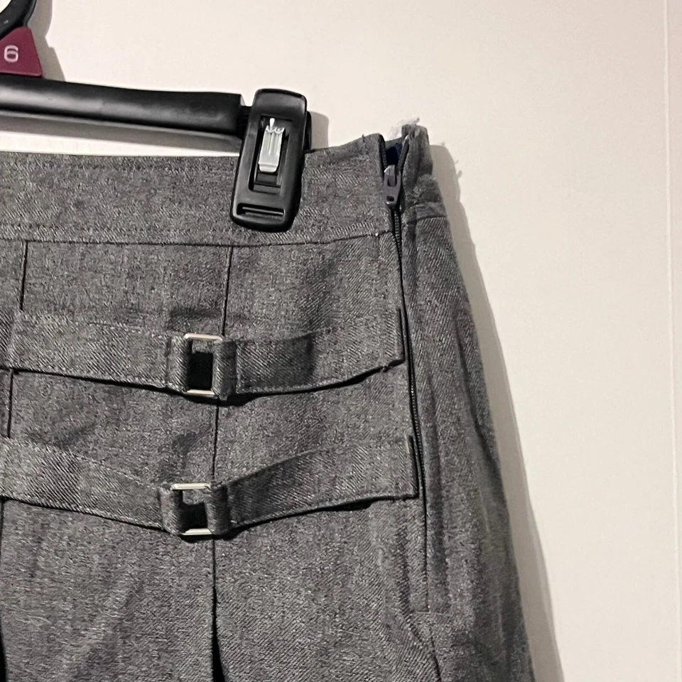 Falda uniforme plisada French Toast para mujer talla 16,5 gris más cremallera de compresión Foto 3 de 4