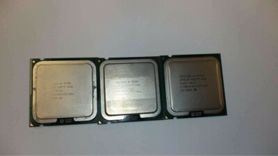 SLAWE Intel Core 2 Quad Q9300 2.50GHz 1333MHz FSB 6MB L2 Cache Socket  lot of 3