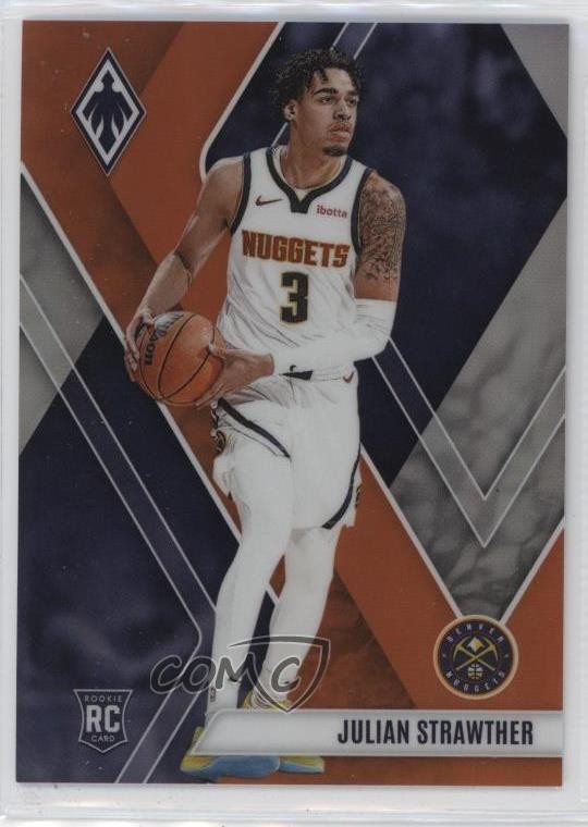 2023-24 Panini Phoenix Rookies Orange /99 Julian Strawther #283 Rookie RC
