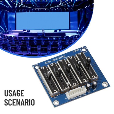 Dual Output Power Supply EQ Board with Connectivity for Audio Enhancement