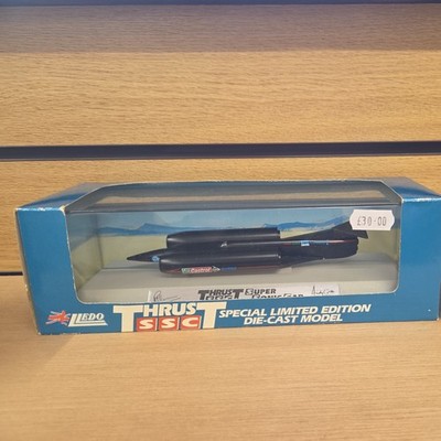 Lledo Super Sonic Thrust SSC Die-Cast Modell Limited Edition 