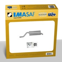 Imasaf ESD Auspuff Endtopf für Fiat Grande Punto 1.3 D Multijet 55KW 10/05-