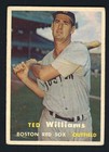 1957 Topps #1 Ted Williams HOF Boston Red Sox Overall VG condition