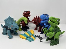 Take Apart Dinosaur Toys for Kids Lot of Six with Screwdrivers STEM Educational