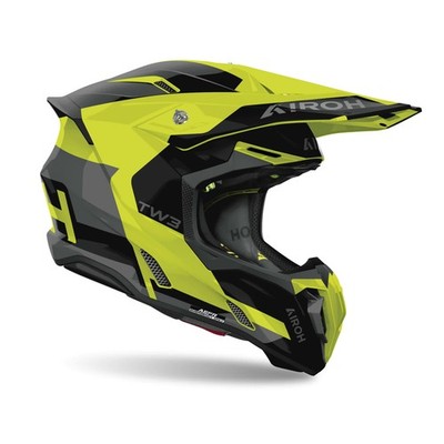 Crosshelm AIROH TWIST 3 FANCY gelb glänzend