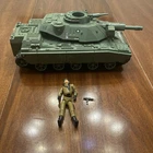 Vintage 1982 GI Joe MOBAT Battle Tank & Figure Steeler Weapon