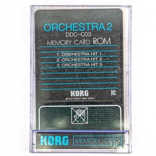 Korg DDC-C03 ORCHESTRA 2 ROM Card For DDD-1 / DDD-5 Drum Machines