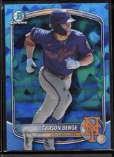 2025 Bowman Chrome Draft Sapphire Edition - Carson Benge #BDC-138 (RC)