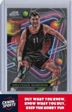2023-24 Topps Chrome Cosmic #148 Arvydas Sabonis Portland Trail Blazers