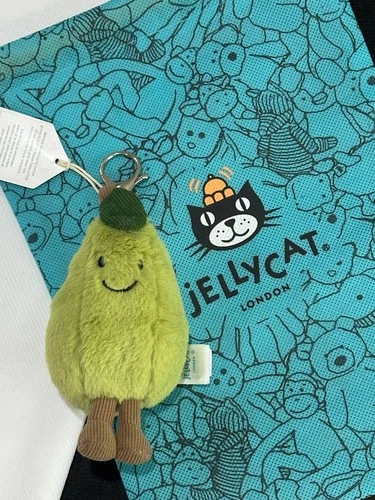 SALE Jellycat Amuseables Pear Bag Charm Plush Keychain Soft Toy Collectible NWT deal from eBay