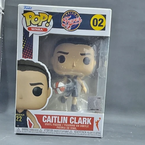 Pop! Funko Caitlin Clark #22, Box 02 Indiana Fever  WNBA New in Box