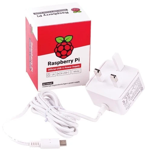Official Raspberry Pi 4 USB-C Power Supply, UK White - #8