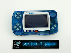 Bandai WonderSwan Color Blue WSC-001 Boxed Handheld Console Tested Working Japan
