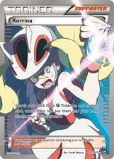 Korrina - 111/111 - Pokemon Furious Fists XY Full Art Ultra Rare Card LP on eBay