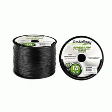 Metra PWBK181000 Primary Wire - 18 Gauge All Copper, Black Coil - 1000 ft.