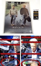 Dustin Hoffman signed "RAIN MAN" 12x18 Photo EXACT PROOF c Tom Cruise JSA COA