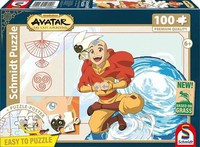 Schmidt Spiele Puzzle-Poster Avatar Der Herr Der Elemente 100 Teile