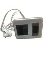 Biddeford Blankets Electric Blanket 4 Prong Power Control TC15B2 Silver