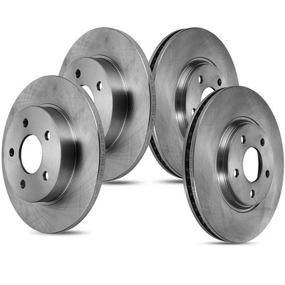 FrontRearBrakesRotorsKitforCobaltHHR04-11Malibu05-10G6Aura07-09Ion04-07