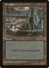 Swamp - Red Pack (Beard, Jr.) - Light Play MTG Promos: APAC Lands