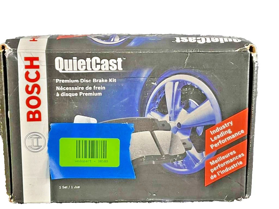 Toyota Corolla LE 2012 tracción delantera Bosch BC1210 juego de pastillas de freno de disco delanteras ajuste 🛞 Foto 2 de 4