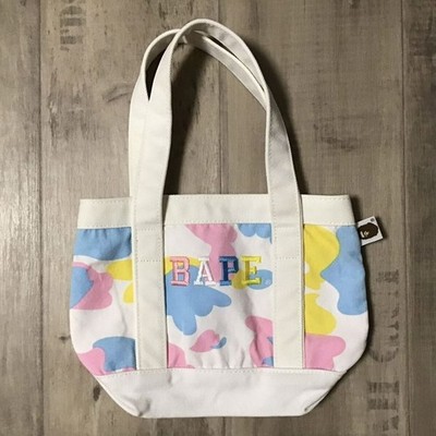 Bape Multi Camo Mini Tote Bag A Bathing Ape
