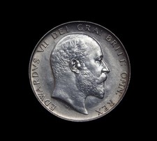 Edward VII 1902 Half-Crown About UNC Details