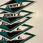 Lot Of  5 Very Rare Vintage Jimmy"z 1990's Sticker 4.5 X 2 — photo 2