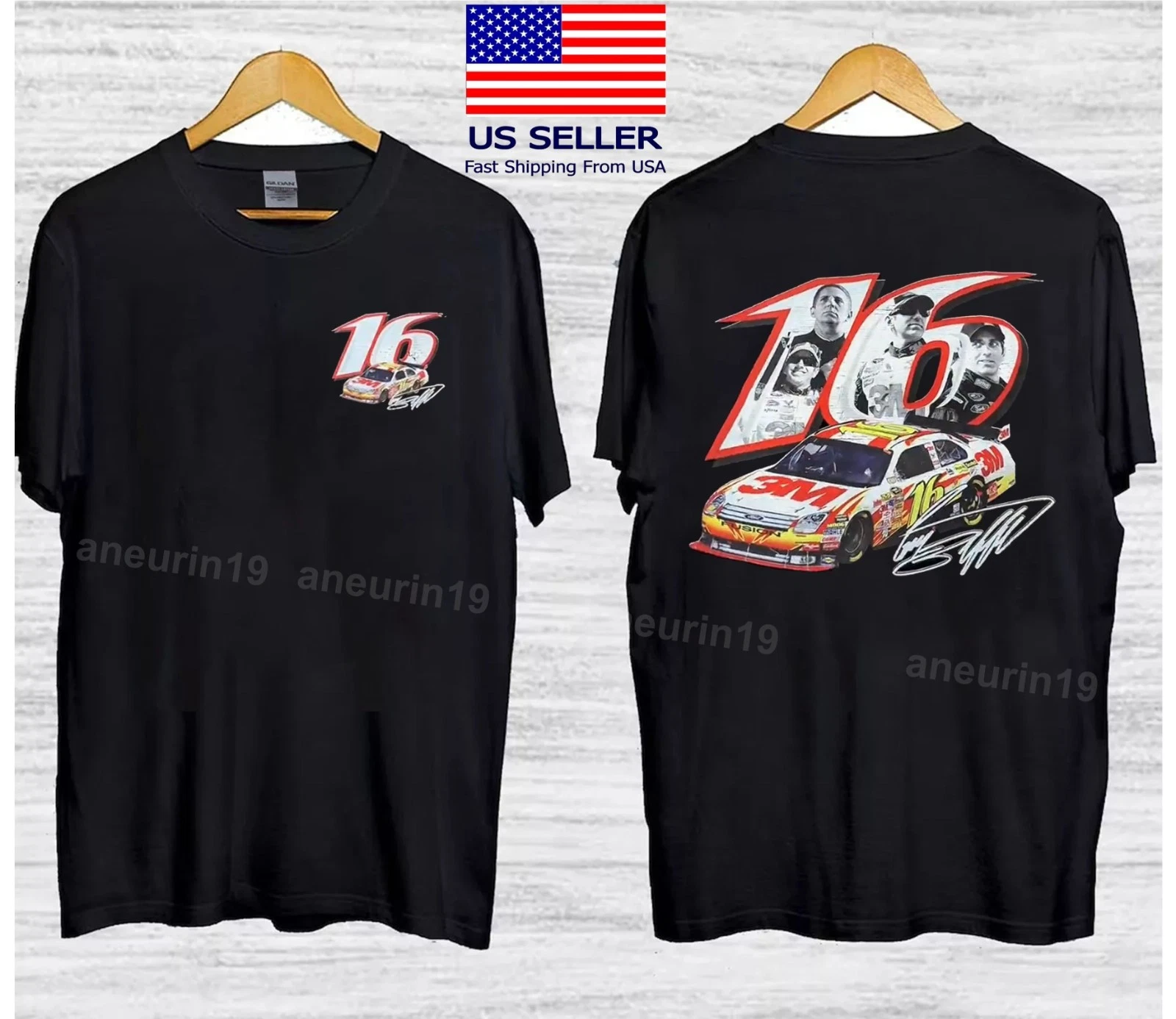 Greg Biffle 16 Racing Tribute Graphic T-Shirt
