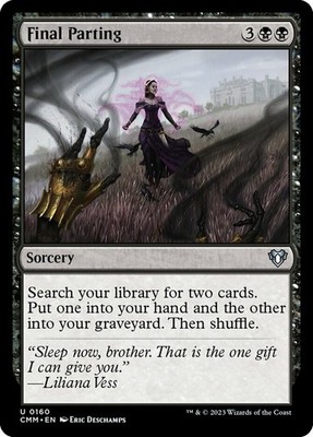 1x Final Parting - Foil MTG - Commander Masters - NM-Mint