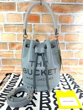 Free Shipping Brand New Unused MARC JACOBS Bucket Bag Shoulder Bag 2way Gray