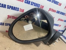 SEAT IBIZA 2011 PASSENGER SIDE ELECTRIC GREY WING DOOR MIRROR E9024456