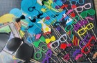 New/used mix  Beach Summer Theme Decor Dangler Party With Photo booth Face  — photo 7