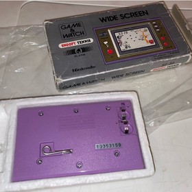 Nintendo Game & Watch: Snoopy Tennis handheld electronic game, model SP-30