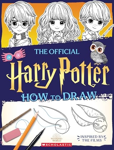 Official Harry Potter How to Draw by Isa Gouache PAPERBACK 9781339032313 - Image 6