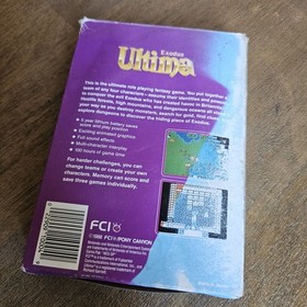 Ultima: Exodus (Nintendo Nes) Authentic Complete TESTED 