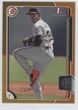 2015 Bowman Prospects Gold 7/50 Keury Mella #BP136 0f6