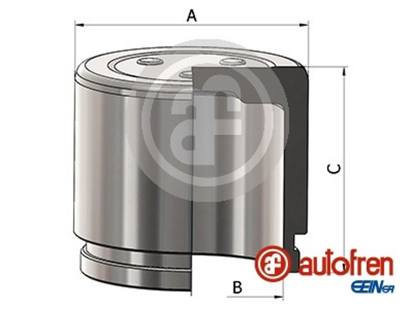Kolben Bremssattel Autofren Seinsa D025501 FüR Terios Daihatsu 54Mm Stahl J122-image