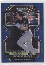 2022 Panini Prizm Draft Picks FOTL Navy Blue Pulsar 9/9 Andrew Pintar 1u4