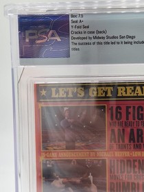 Ready 2 Rumble Boxing Dreamcast PSA 7.5 A+ Sega All Stars Sealed Not CGC VGA