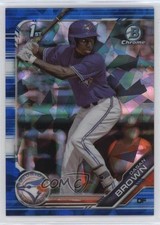 2019 Bowman Chrome Draft Sapphire Edition Blue 56/99 Dasan Brown #BDC-63 c7y