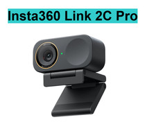 Insta360 Link 2C Pro 4K AI Webcam HDR Dual ISO Noise Cancel for Twitch Zoom 2026
