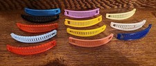 Vintage Banana Hair Clips Lot Of 10 1980s Ponytail Clincher Combs Retro.