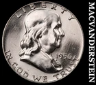 1956 Silver Franklin Half Dollar - Choice Gem Brilliant Unc+++  Lustrous  #J9984