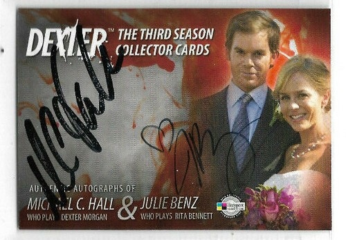 Dexter temporada 3 - Disfraz autógrafo y selección de tarjetas de utilería Breygent 2010 - Imagen 8 de 46
