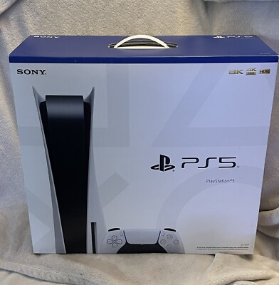 Sony Playstation 5 console White (4K UHD Blu-ray Player CFI