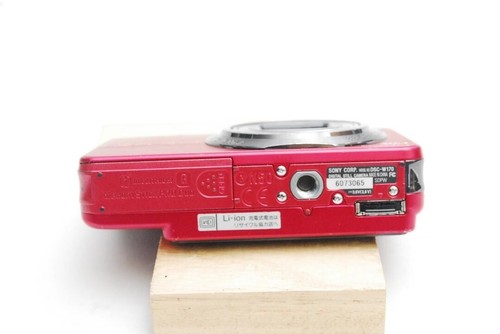 Sony Cybershot 10.1 Mega Pixel Red Pink Camera DSC-W170 from Japan USED - Picture 6 of 6